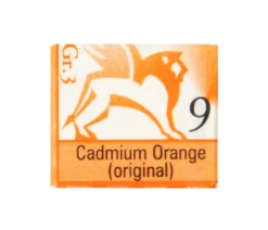 Akwarele w półkostkach - Renesans - 9, cadmium orange, 1,5 ml