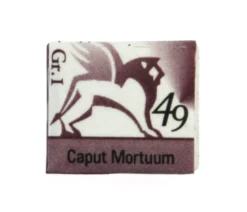 Akwarele w półkostkach - Renesans - 49, caput mortuum, 1,5 ml