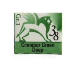 Akwarele w półkostkach - Renesans - 38, cinnabar green deep, 1,5 ml