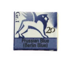 Akwarele w półkostkach - Renesans - 20, prussian blue (berlin blue), 1,5 ml