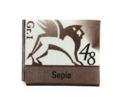 Akwarele w półkostkach - Renesans - 48, sepia, 1,5 ml