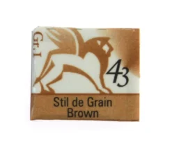 Akwarele w półkostkach - Renesans - 43, stil de grain brown, 1,5 ml