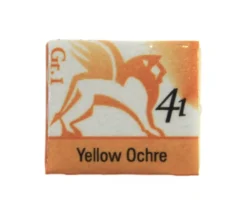 Akwarele w półkostkach - Renesans - 41, yellow ochre, 1,5 ml