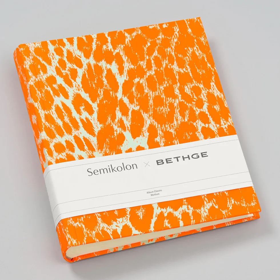 Album na zdjęcia Classic Medium - Semikolon x Bethge - Orange