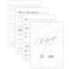 Arkusz do ćwiczeń z kaligrafii nowoczesnej - PaperConcept - Świąteczne wyrażenia