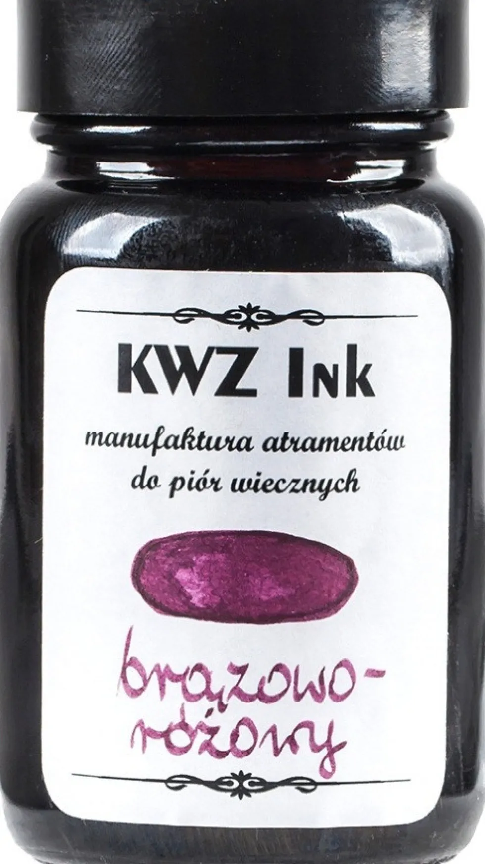 Atrament do piór wiecznych - KWZ Ink - brązoworóżowy, 60 ml