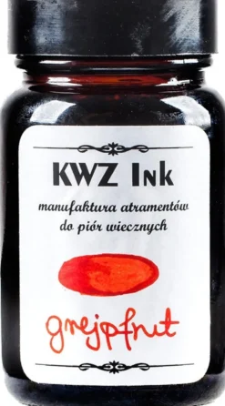 Atrament do piór wiecznych - KWZ Ink - grejpfrut, 60 ml