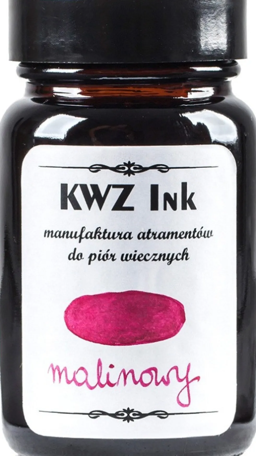 Atrament do piór wiecznych - KWZ Ink - malinowy, 60 ml