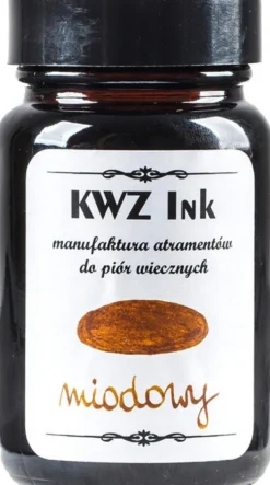 Atrament do piór wiecznych - KWZ Ink - miodowy, 60 ml
