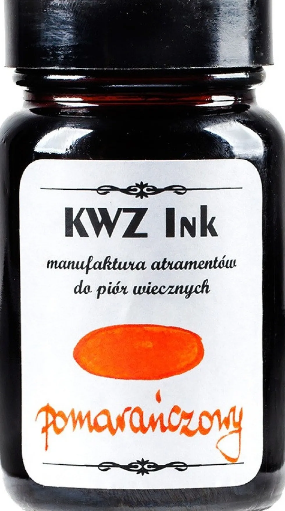 Atrament do piór wiecznych - KWZ Ink - pomarańczowy, 60 ml