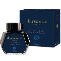 Atrament do piór wiecznych - Waterman - Mysterious Blue, 50 ml