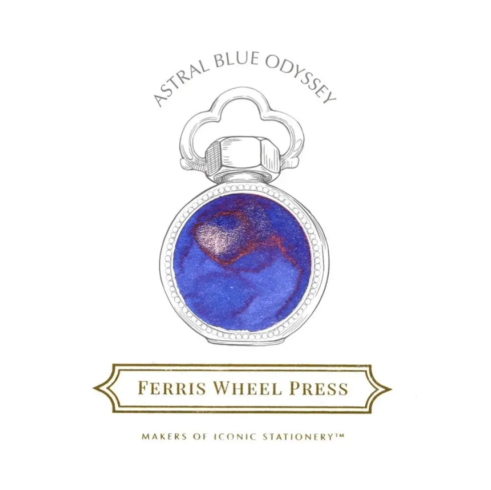 Atrament - Ferris Wheel Press - Astral Blue Odyssey 38 ml