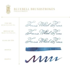 Atrament - Ferris Wheel Press - Bluebell Brushstrokes, 38 ml