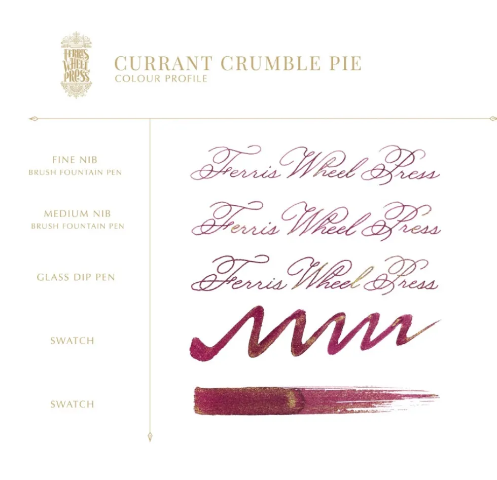 Atrament - Ferris Wheel Press - Currant Crumble Pie 38 ml
