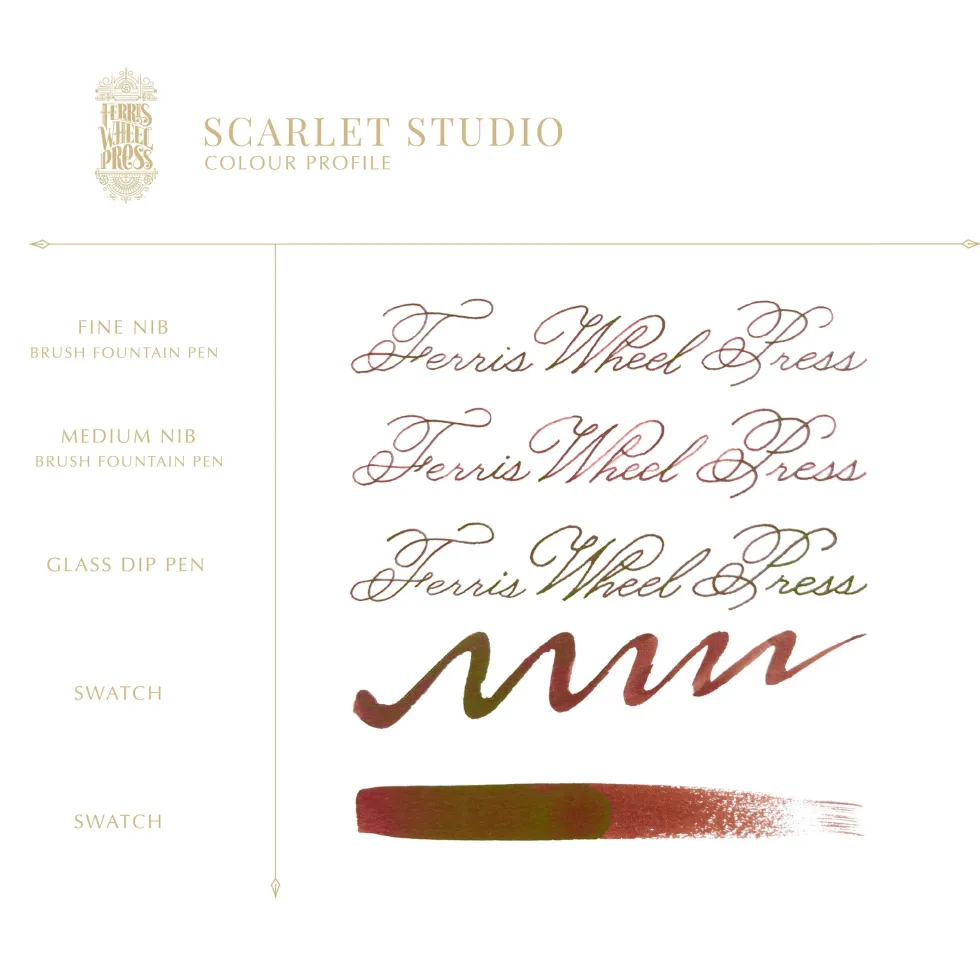 Atrament - Ferris Wheel Press - Scarlet Studio 38 ml