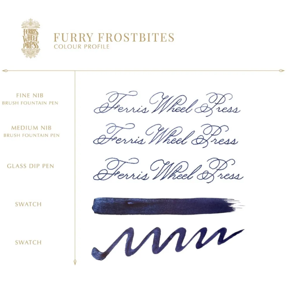 Atrament FerriTales Bestiary Series - Ferris Wheel Press - Furry Frostbites 20 ml