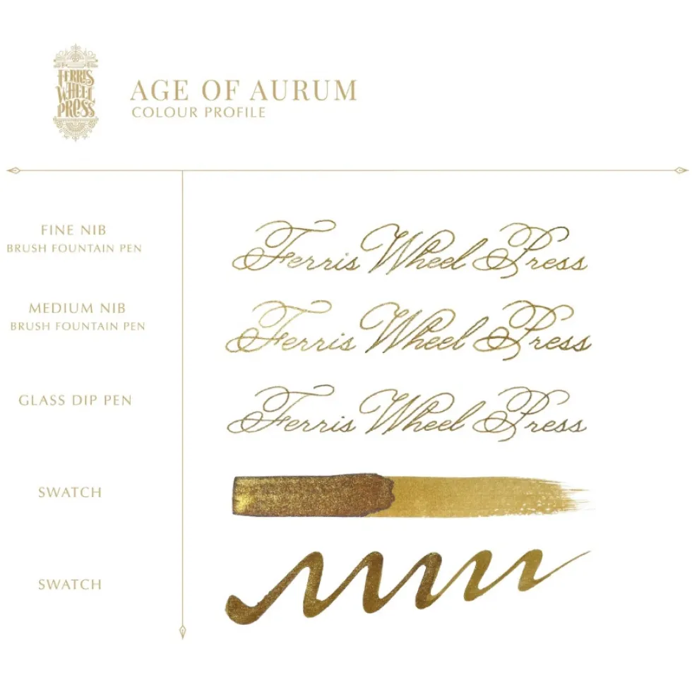 Atrament FerriTales - Ferris Wheel Press - Age of Aurum, 20 ml
