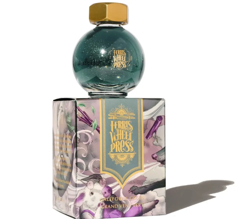 Atrament FerriTales - Ferris Wheel Press - Galeforce Green, 20 ml