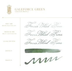 Atrament FerriTales - Ferris Wheel Press - Galeforce Green, 20 ml