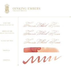 Atrament FerriTales - Ferris Wheel Press - Oinking Embers, 20 ml