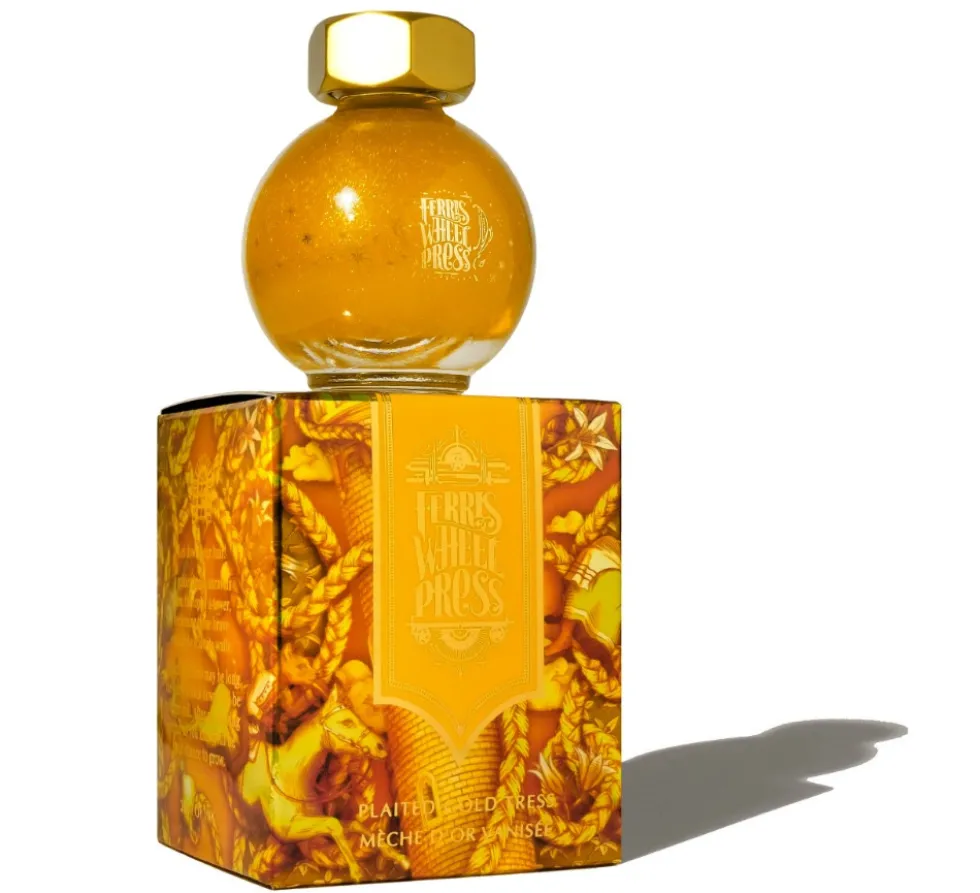 Atrament FerriTales - Ferris Wheel Press - Plaited Gold Tress, 20 ml