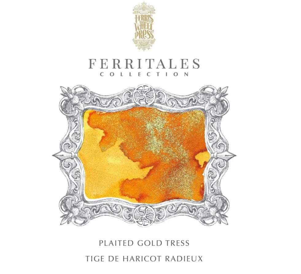 Atrament FerriTales - Ferris Wheel Press - Plaited Gold Tress, 20 ml