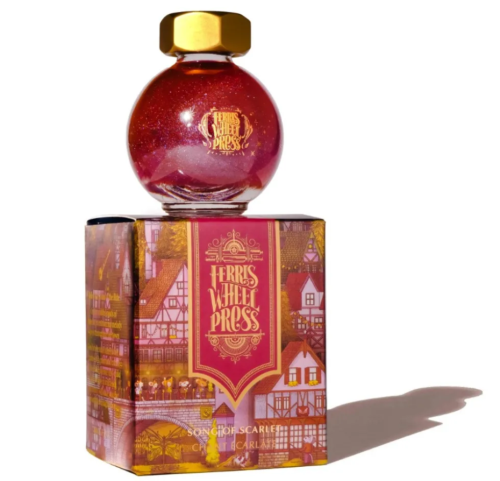 Atrament FerriTales - Ferris Wheel Press - Song of Scarlet, 20 ml