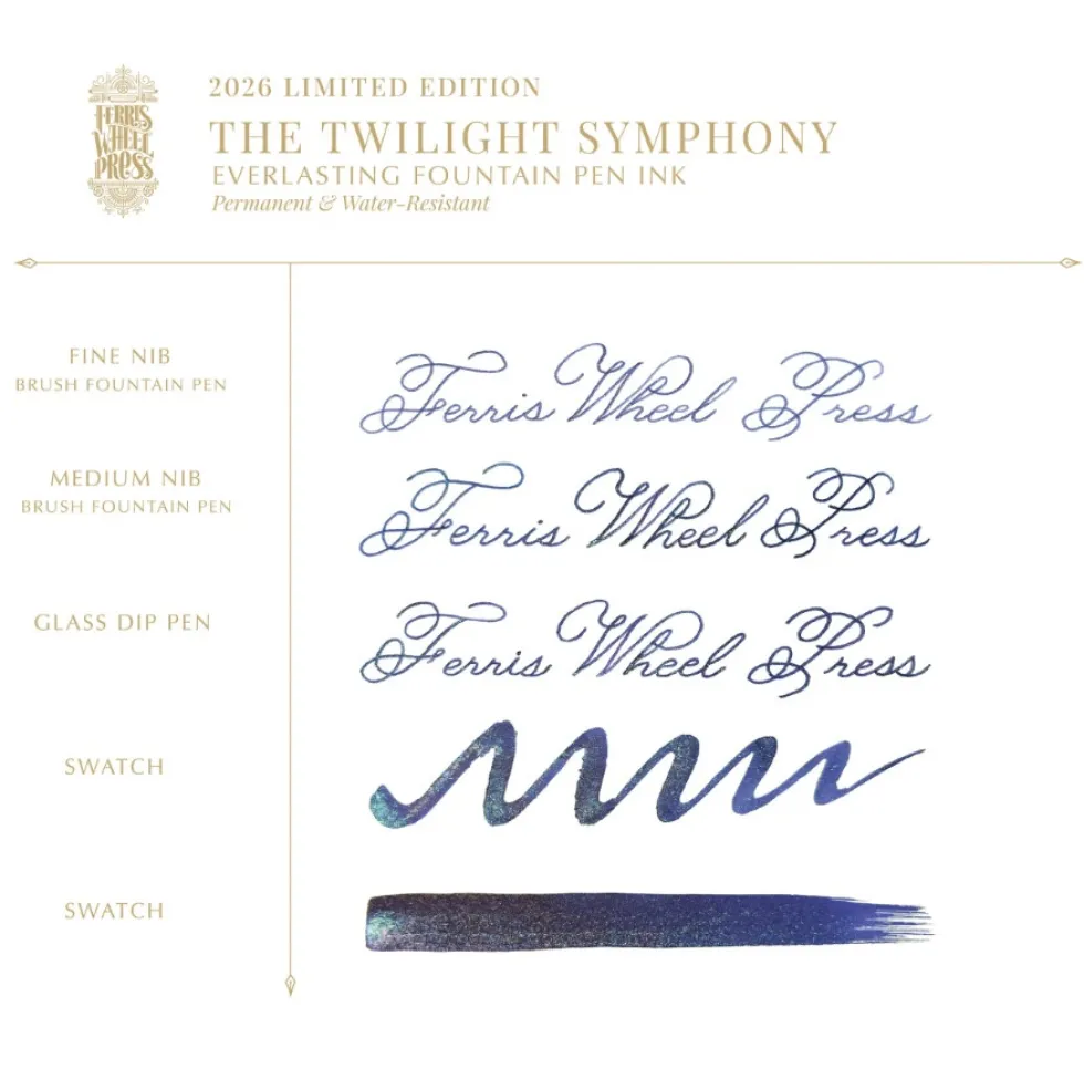Atrament FerriTales Limited Edition - Ferris Wheel Press - Twilight Symphony 20 ml