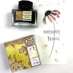 Atrament Ink-Cafe Art Noveau - Kuretake - Mahogany Brown, 21 ml