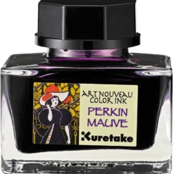 Atrament Ink-Cafe Art Noveau - Kuretake - Perkin Mauve, 21 ml