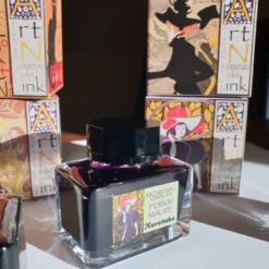 Atrament Ink-Cafe Art Noveau - Kuretake - Perkin Mauve, 21 ml