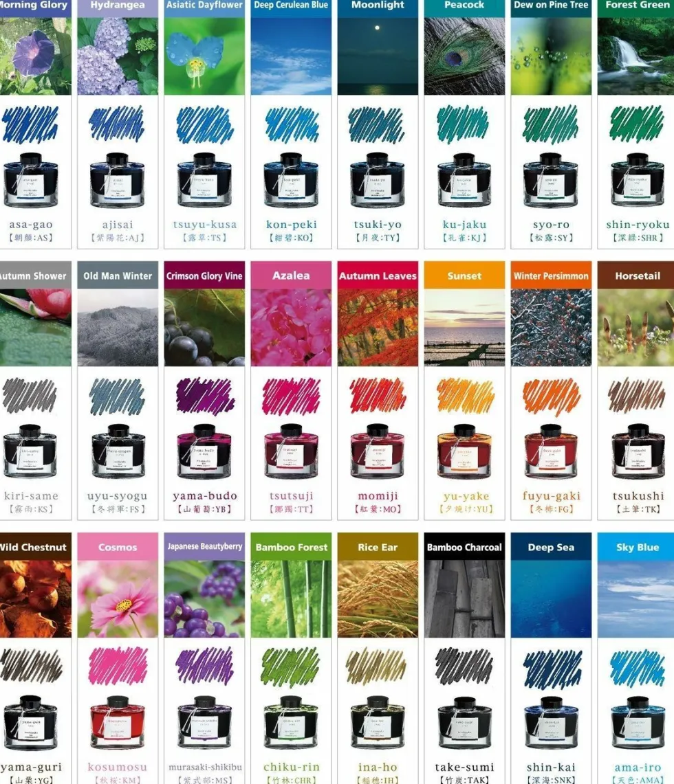 Atrament Iroshizuku - Pilot - Sui-Gyoku (Emerald Green), 15 ml