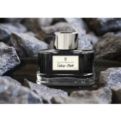 Atrament permanentny - Graf Von Faber-Castell - Carbon Black 75 ml