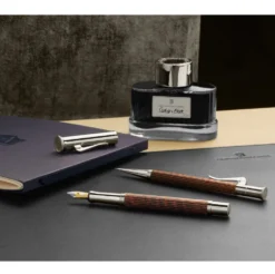 Atrament permanentny - Graf Von Faber-Castell - Carbon Black 75 ml