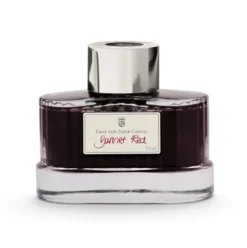 Atrament permanentny - Graf Von Faber-Castell - Garnet Red, 75 ml