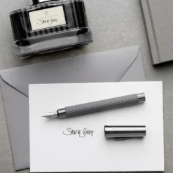 Atrament permanentny - Graf Von Faber-Castell - Stone Grey, 75 ml