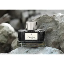 Atrament permanentny - Graf Von Faber-Castell - Stone Grey, 75 ml