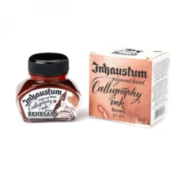 Atrament pigmentowy Inkaustum - Renesans - brązowy 30 ml