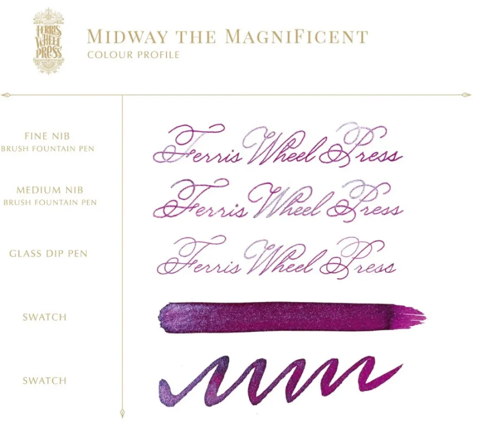 Atrament Sugar Beach - Ferris Wheel Press - Midway the Magnificent, 38 ml