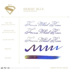 Atrament Superman - Ferris Wheel Press - Heroic Blue 28 ml