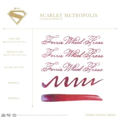 Atrament Superman - Ferris Wheel Press - Scarlet Metropolis 28 ml