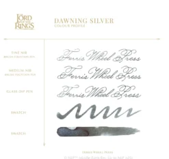 Atrament The Lord of the Rings - Ferris Wheel Press - Dawning Silver 28 ml