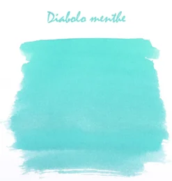 Atrament w butelce - J.Herbin - Diabolo Menthe, 10 ml
