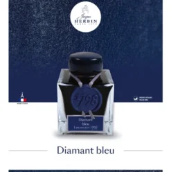 Atrament 1670 w butelce - J.Herbin - Diamant Bleu 50 ml