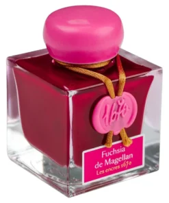 Atrament 1670 w butelce - J.Herbin - Fuchsia de Magellan, 50 ml