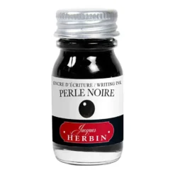 Atrament w butelce - J.Herbin - Perle Noire, 10 ml