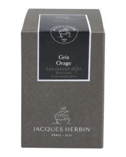 Atrament 1670 w butelce - J.Herbin - Stormy Grey, 50 ml