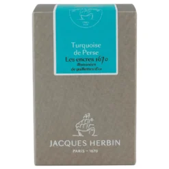 Atrament 1670 w butelce - J.Herbin - Turquoise, 50 ml