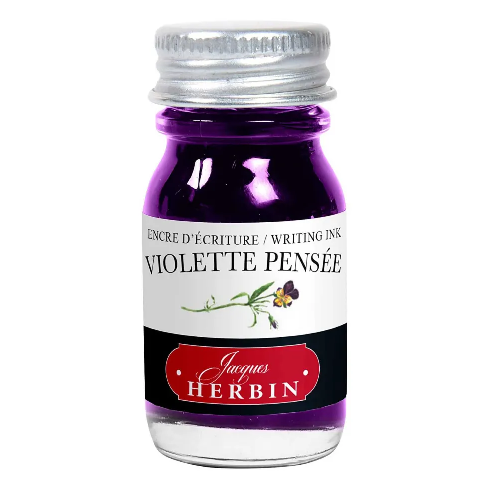 Atrament w butelce - J.Herbin - Viollette Pensee, 10 ml