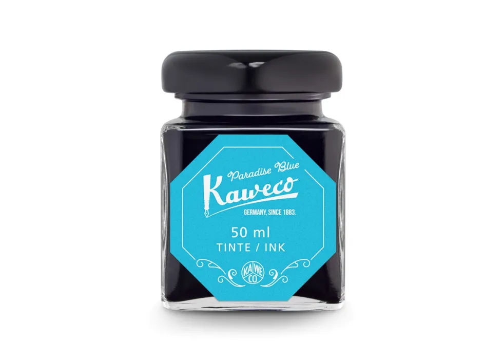Atrament w butelce - Kaweco - Paradise Blue, 50 ml